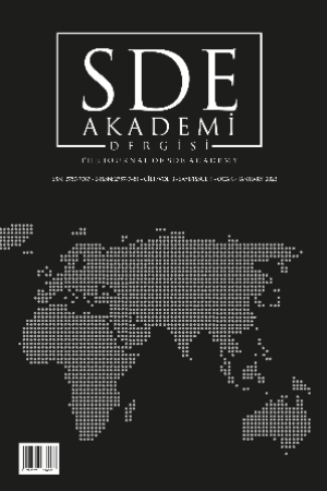 SDE Akademi Dergisi Cilt 3, Sayı 2, Mayıs 2023